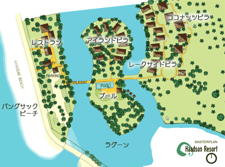 Masterplan of Haadson Resort