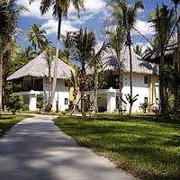 Coconut villas is on the main land.