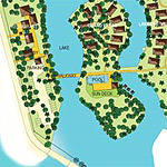 Masterplan of Haadson Resort.